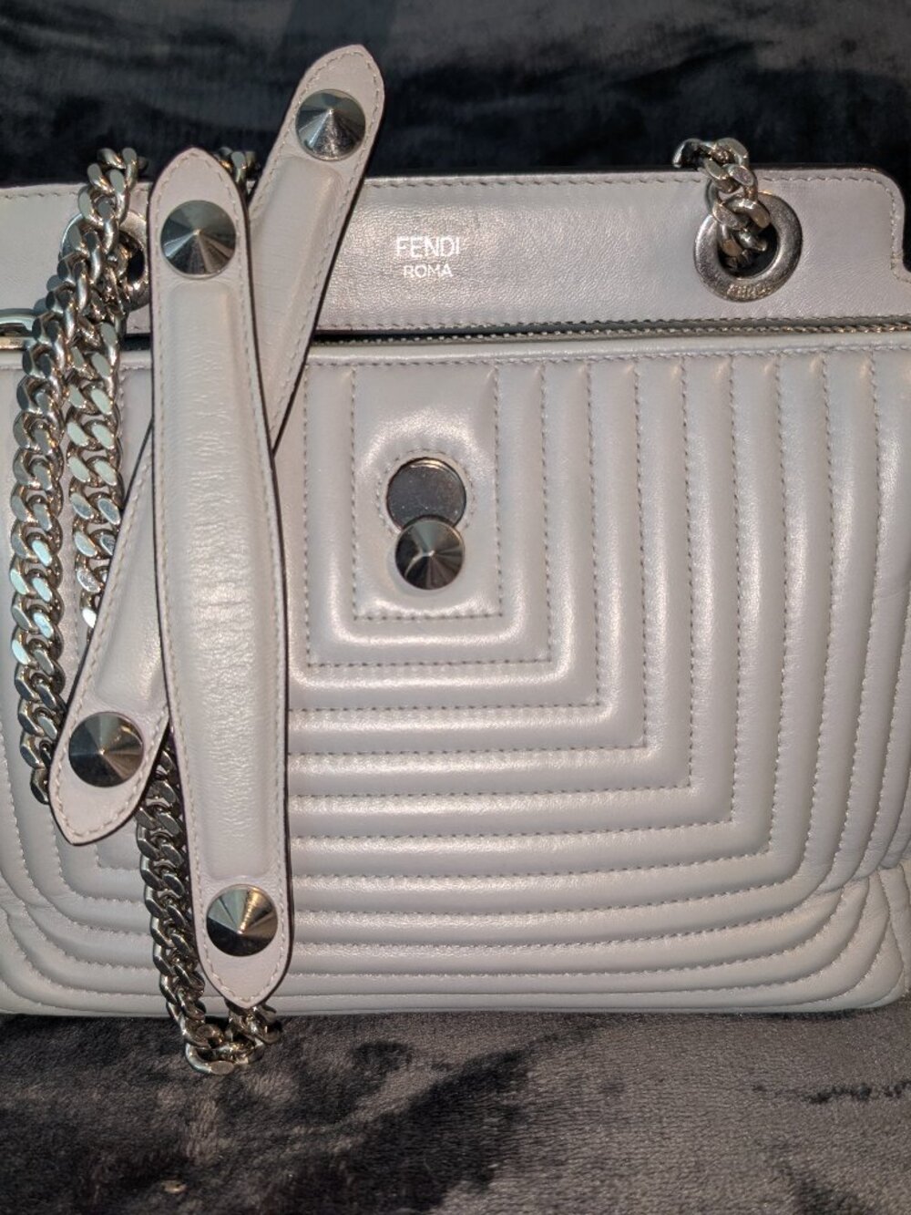 FENDI Dotcom Click Chain Shoulder Bag (Authentication Included)